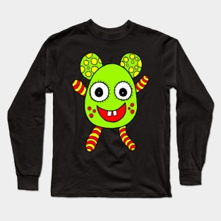 Little Green Monster Long Sleeve T-Shirt